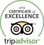 Trip Advisor -Certificate of Excellence